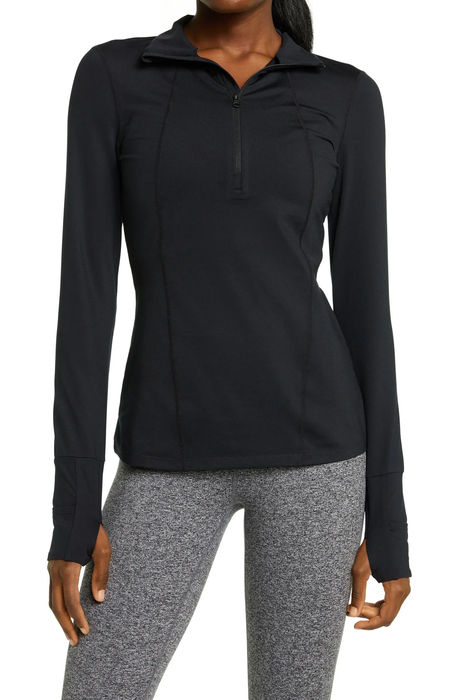 Zella Run In Half Zip Pullover | Nordstrom | Nordstrom