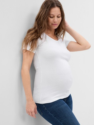 Maternity Modern Crewneck T-Shirt | Gap (CA)