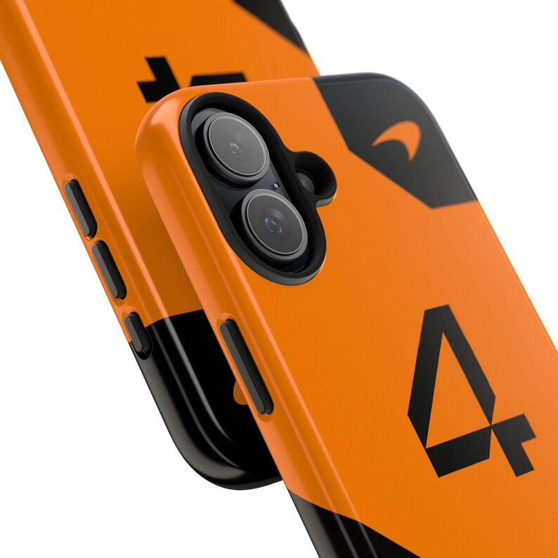 Mclaren F1 Lando Norris LN4 2025 Tough Phone Case for iPhone and Samsung | Papaya Black | Gift fo... | Etsy (US)