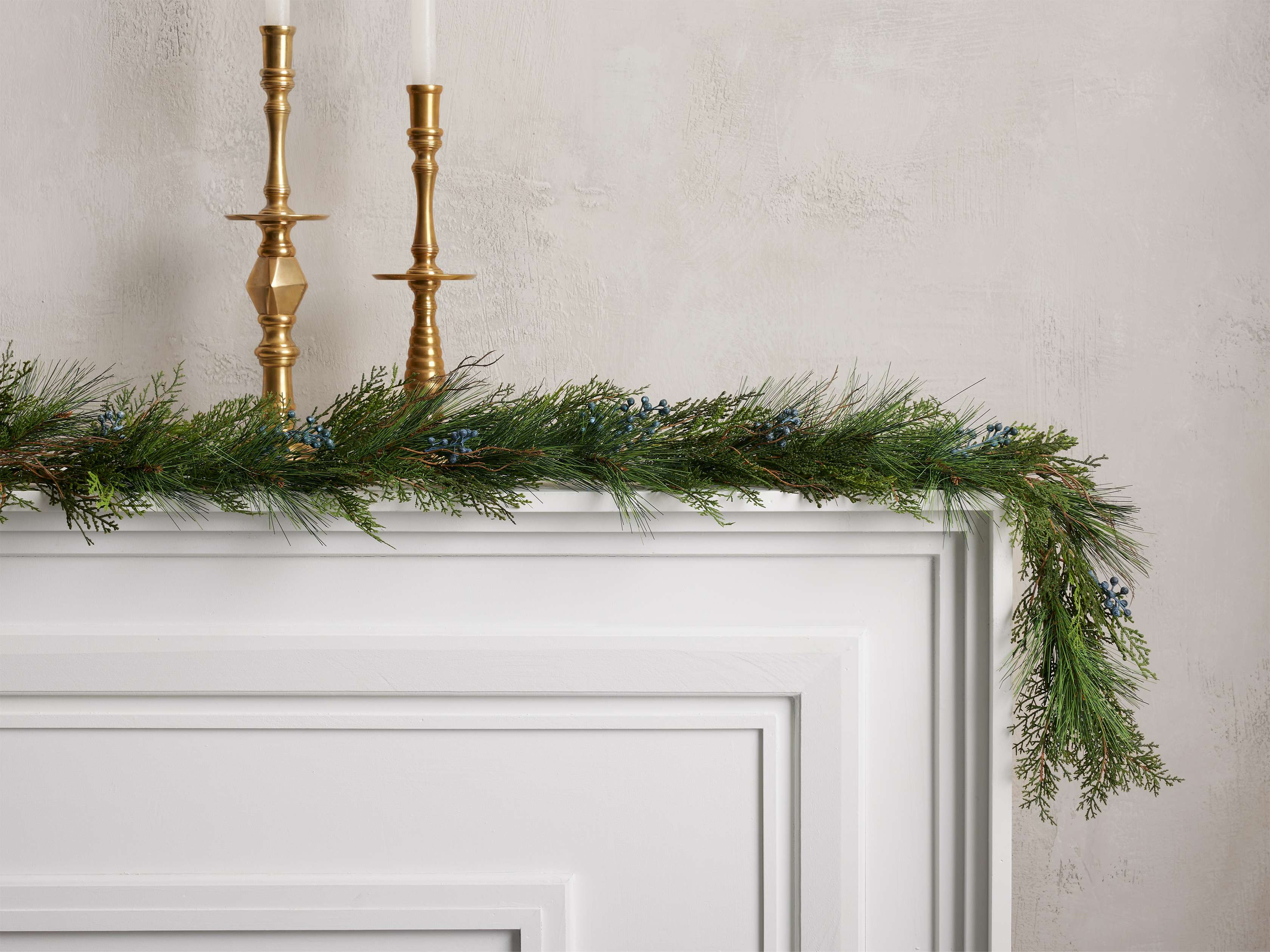 Juniper Cedar Pine Garland | Arhaus