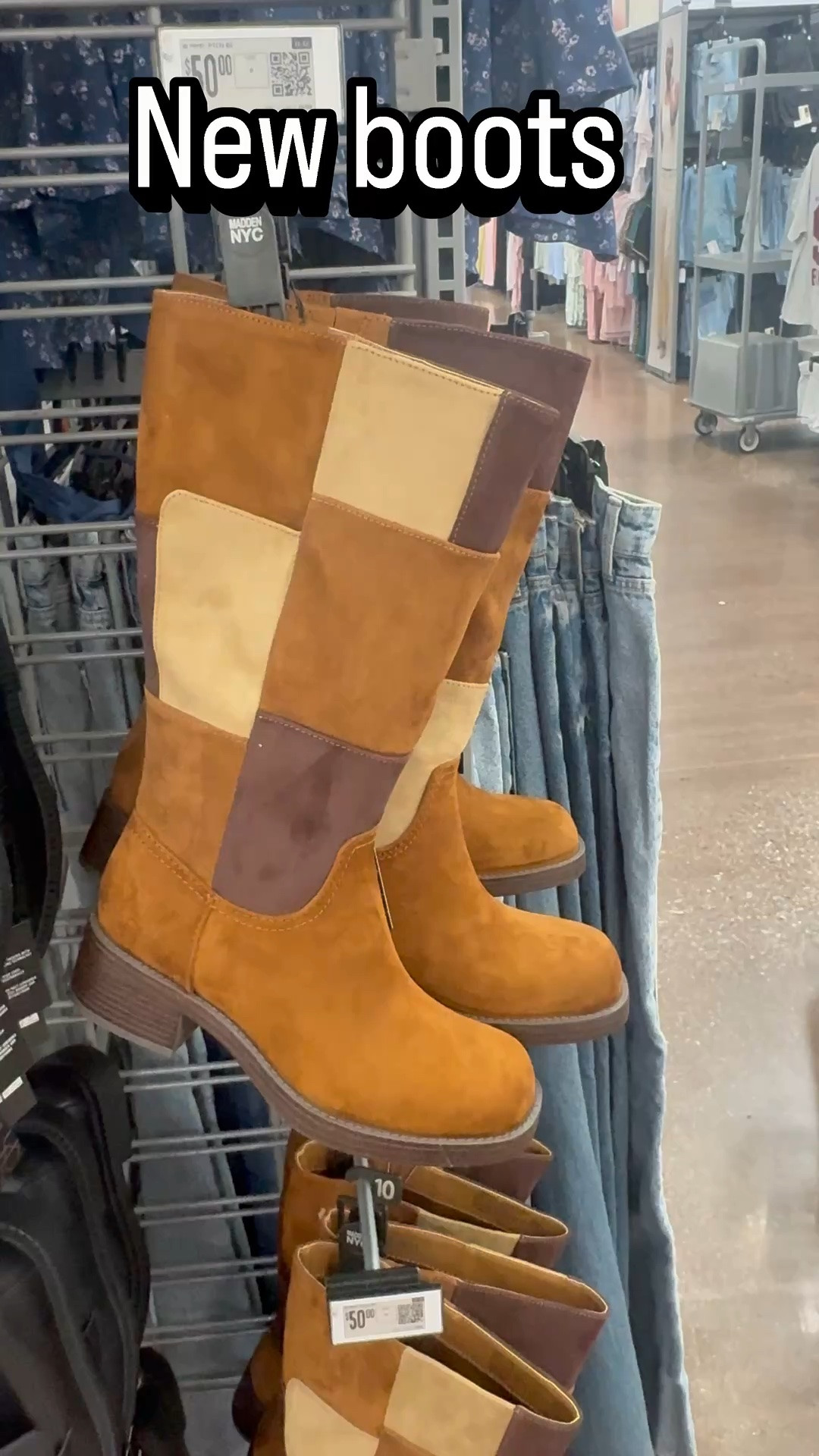 ￼ New patchwork boots

#LTKootd #LTKOver40 #LTKSeasonal