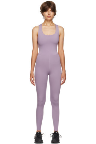 Purple 'The Unitard' Jumpsuit | SSENSE