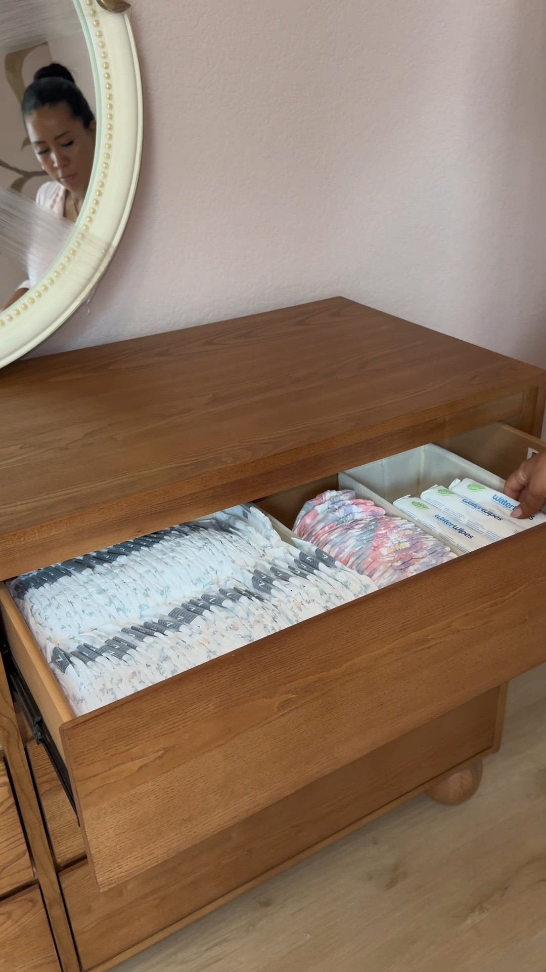 Organizing baby girls nursery dresser. Linking everything I used and all of her products!


Dresser 
Nursery 
Home 
Home organization 
Baby girls 
Nesting 
Pregnant 


#LTKBaby #LTKKids #LTKHome