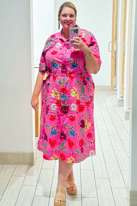 Bringing some tropical vibes to the office! This gorgeous dress just went on sale and it’s perfect for everything this summer! I am wearing the xxl 

#LTKPlusSize #LTKStyleTip #LTKSaleAlert