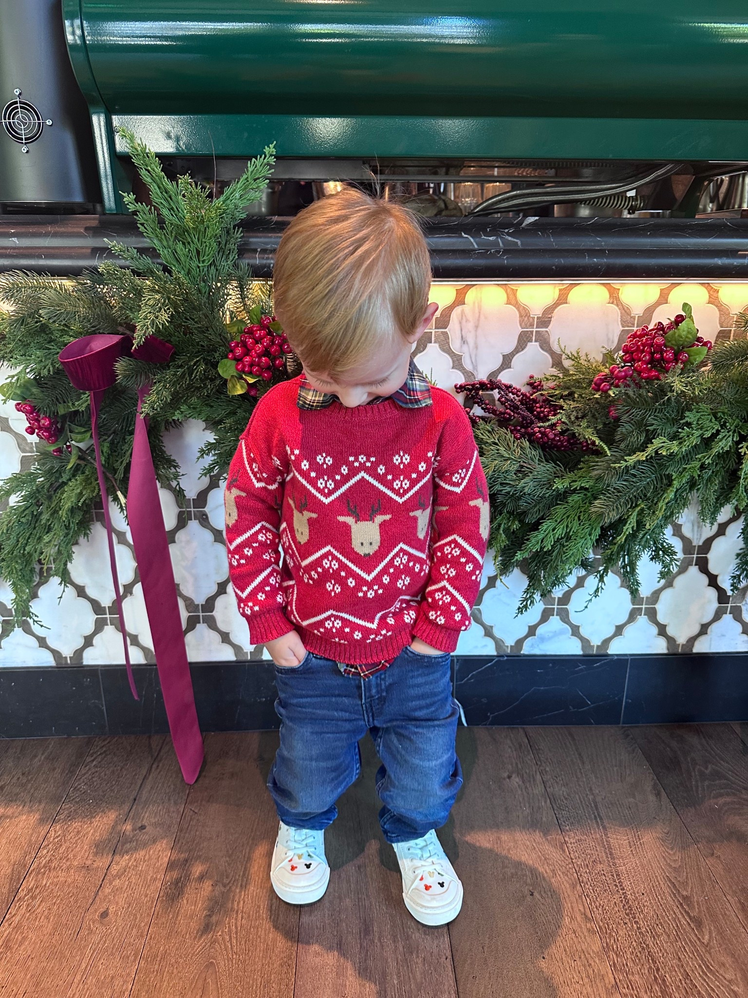 Toddler Boy Fashion ❤️ Ralph Lauren Christmas, Christmas Santa photo outfit 

#LTKFindsUnder50 #LTKHoliday #LTKKids