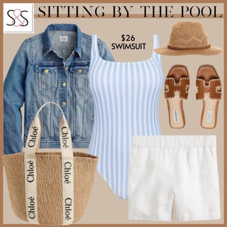 This swimsuit is so cute! Perfect for summer travel and you can dress this up with these sandals

#LTKSwim #LTKFindsUnder50 #LTKTravel