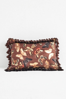 Catherine Martin Midnight Creatures Tassel Pillow | Anthropologie (US)