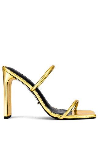 Florence Mule in Gold Foil | Revolve Clothing (Global)