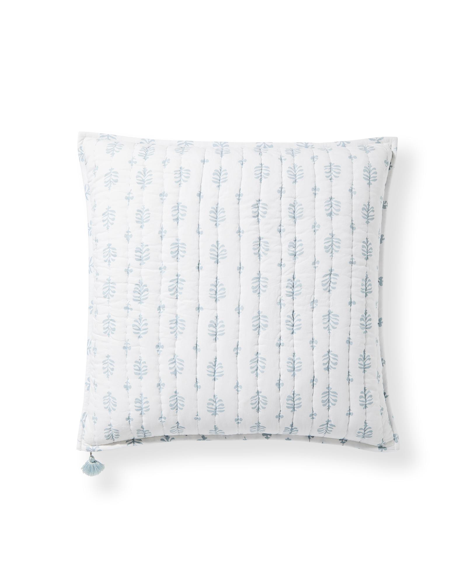 Cambria Quilted Sham | Serena and Lily