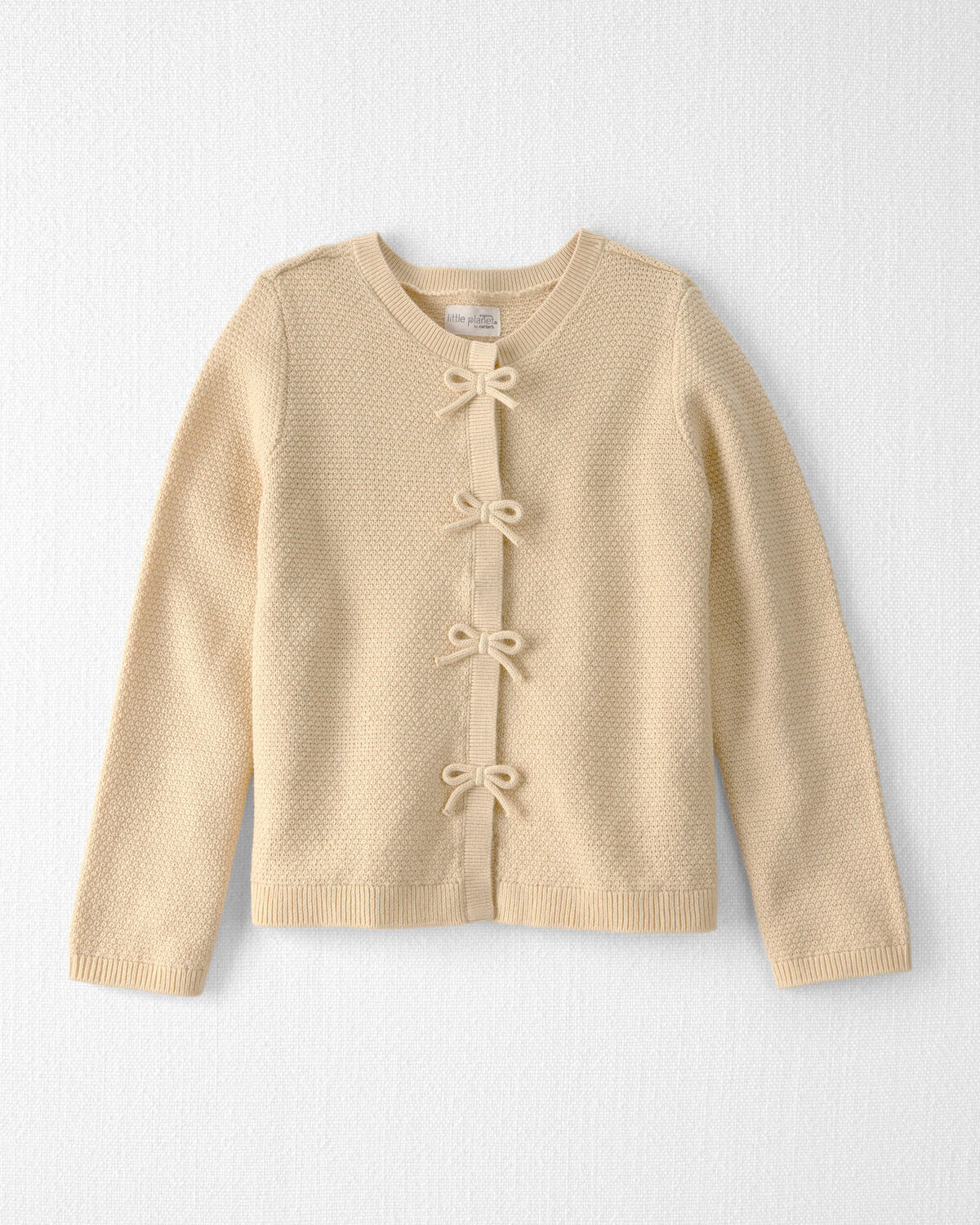Girls Organic Cotton Sweater Knit Cardigan | Carter's Inc