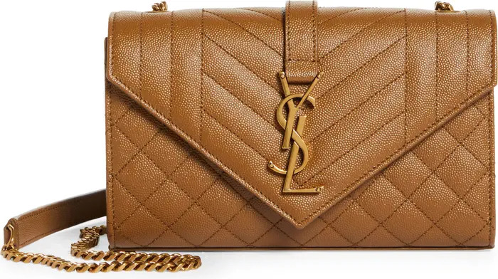Saint Laurent Small Monogramme Matelassé Quilted Calfskin Shoulder Bag | Nordstrom | Nordstrom