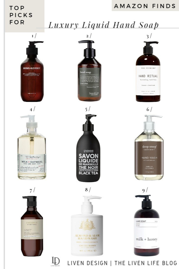 Amazon hand soap. Luxury hand soap. Bathroom decor. Organic soap. Natural hand soap

#LTKSeasonal #LTKHome #LTKSaleAlert