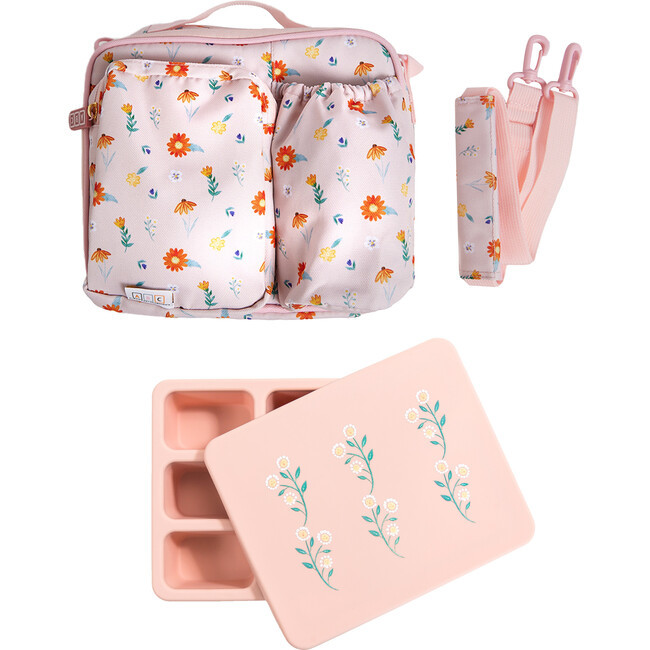 Bento and Lunch Bag Set, Wildflower | Maisonette