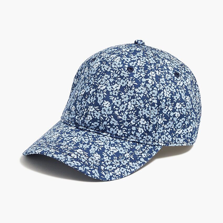 Floral printed baseball hat | J.Crew Factory
