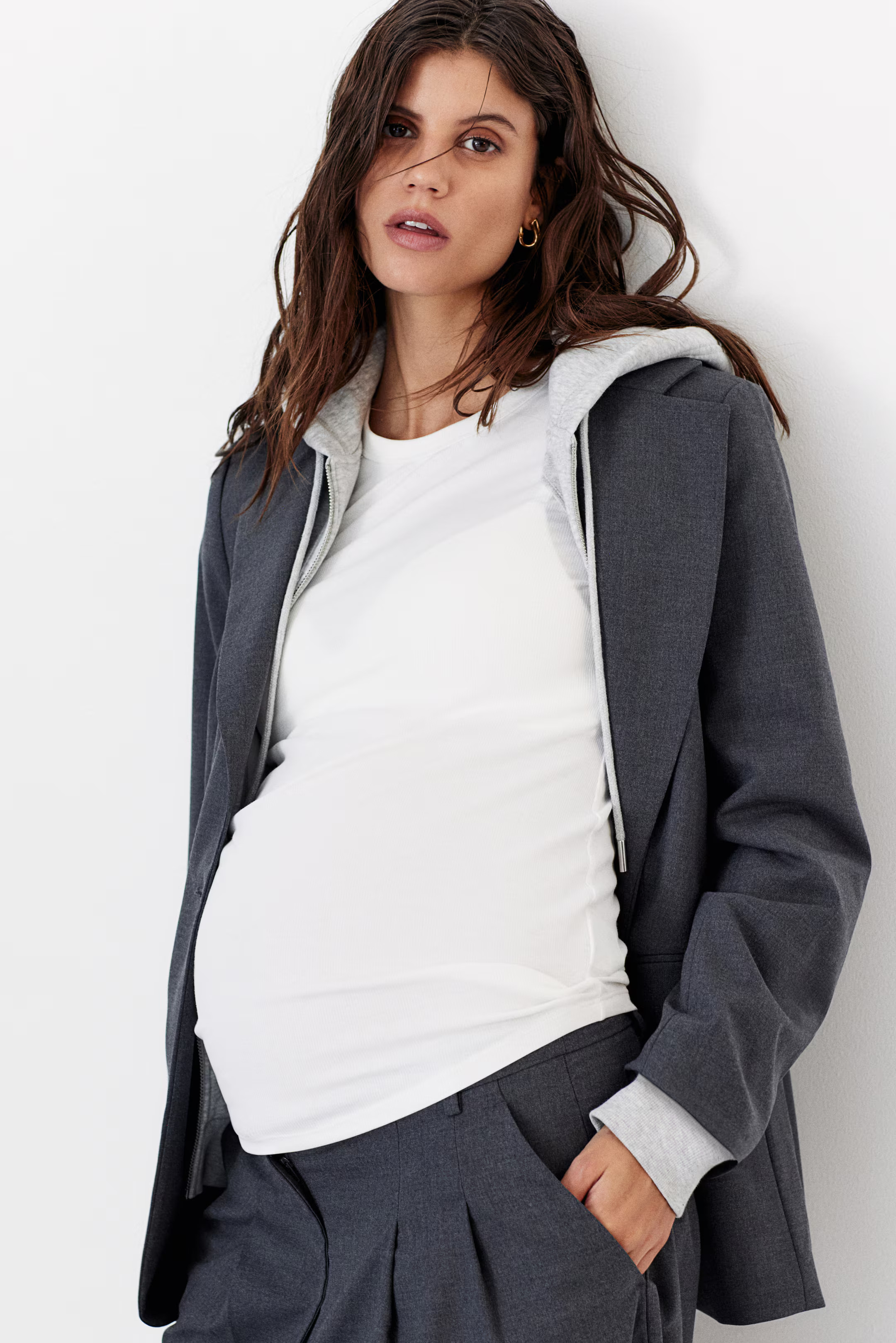 MAMA Rib Jersey Top | H&M (AU)