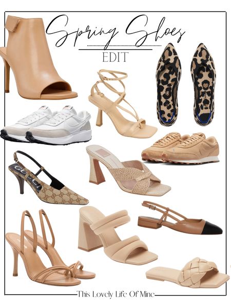 Spring shoes, heels, flats, sandals 

#LTKSeasonal #LTKshoecrush #LTKstyletip