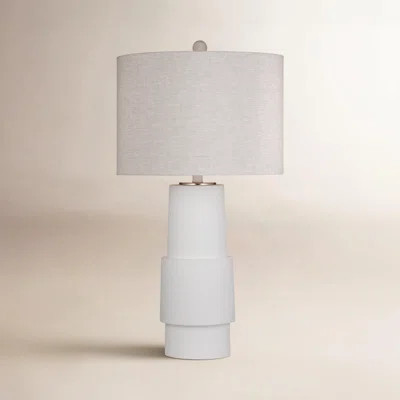 Whitcomb 28" Matte White Table Lamp | Wayfair North America
