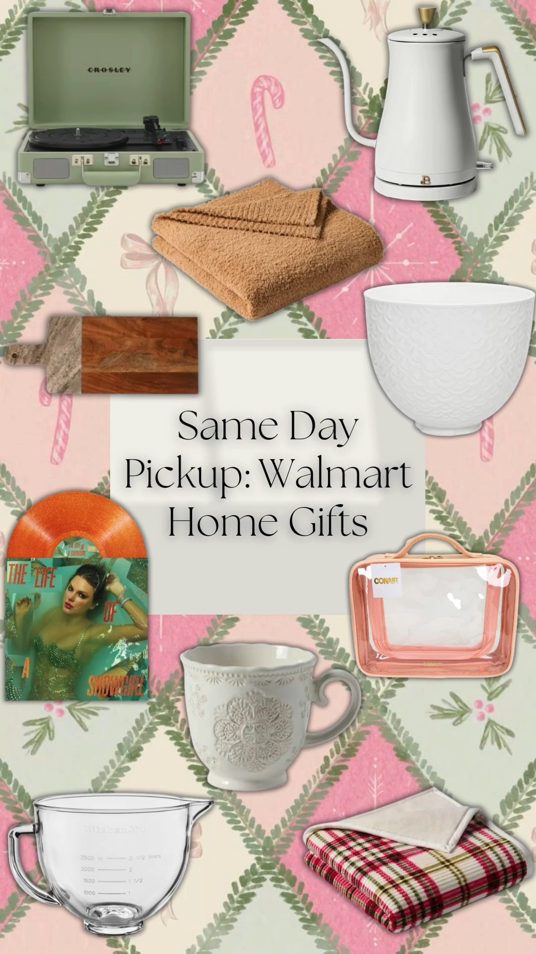 
The holidays are fast approaching, with this being the finally full week to get your final presents for loved ones together. Whether you need gifts for that family member who you just don’t know what to get or for a secret Santa. I have gathered a few of my favorite items that are available for same day pickup or delivery from Walmart for you to shop. Each of these items are available from multiple different Walmart locations near me, so they should be available near you for all of your last minute needs. Here are some gifts for home  

(December 2025)

#LTKHoliday #LTKGiftGuide #LTKFindsUnder100