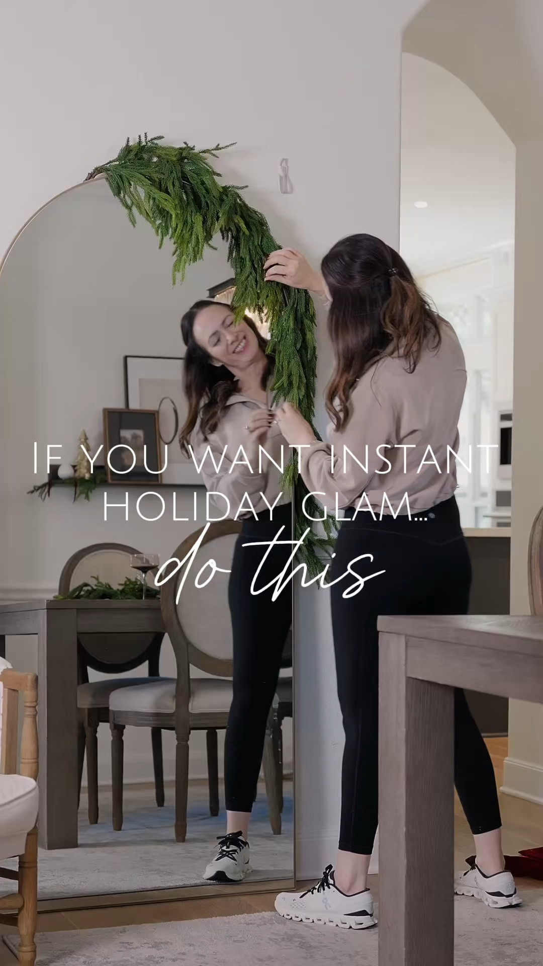 If you want instant holiday glam… do this. ✨ The easiest way to elevate a mirror and make the whole room feel festive. 
Linking the exact bow on LTK for anyone decorating this week. ❤️

Save this idea for later + tag me if you try it!

#HolidayDecor #ChristmasAesthetic #MirrorDecor #OversizedBow #LTKHome #HolidayInspo #HomeForTheHolidays

#LTKHome #LTKHoliday #LTKSeasonal