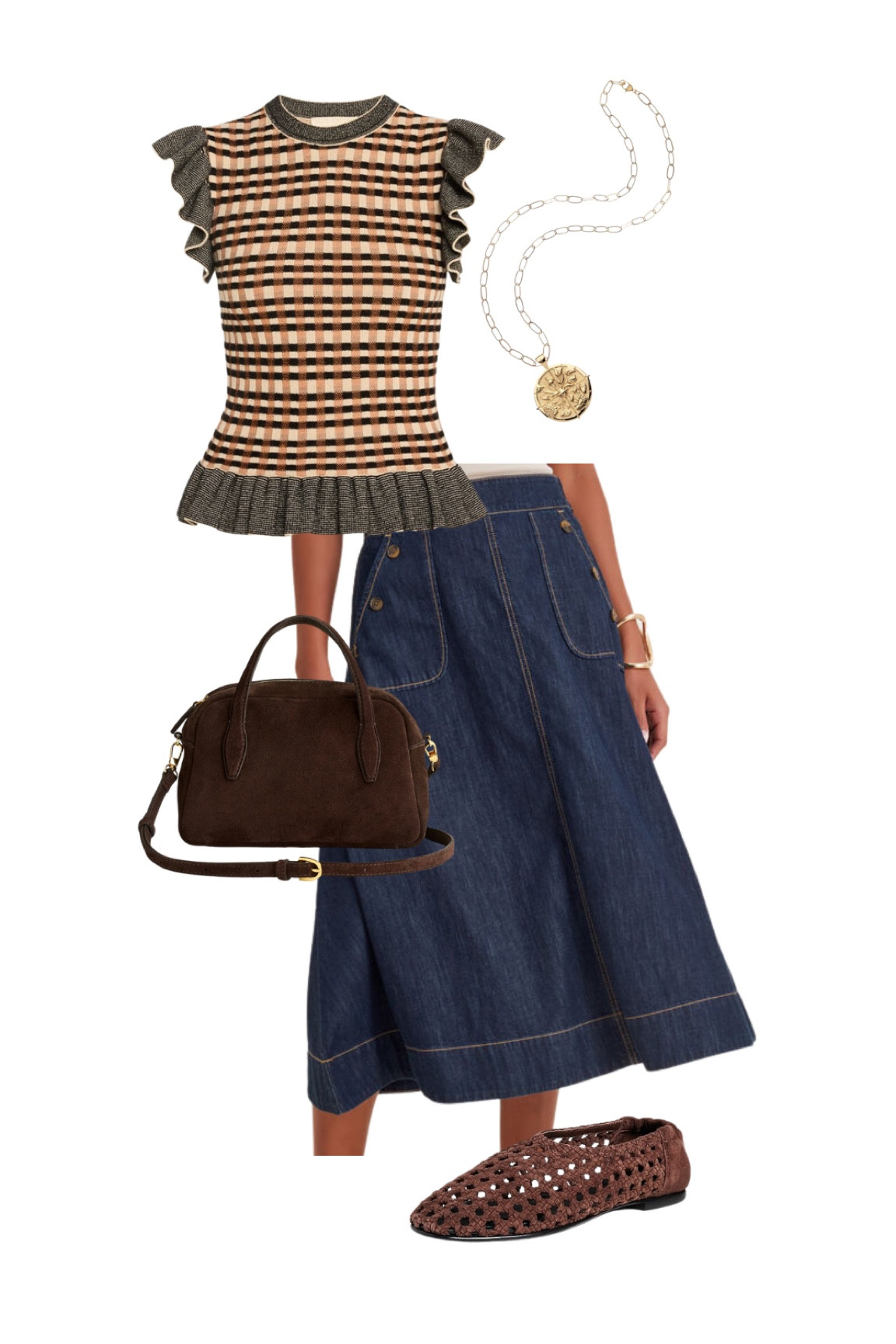 Denim skirt look for all the fall school events - think meet the teacher, carpool, teacher outfit, kiddo’s sports games, & PTA meetings

#LTKShoeCrush #LTKStyleTip #LTKSeasonal