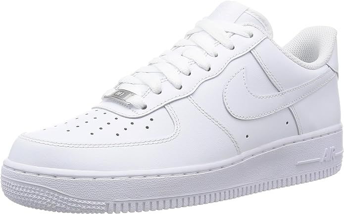 Nike Air Force 1 '07 Low Mens Basketball Shoes (10 Medium, White) | Amazon (US)