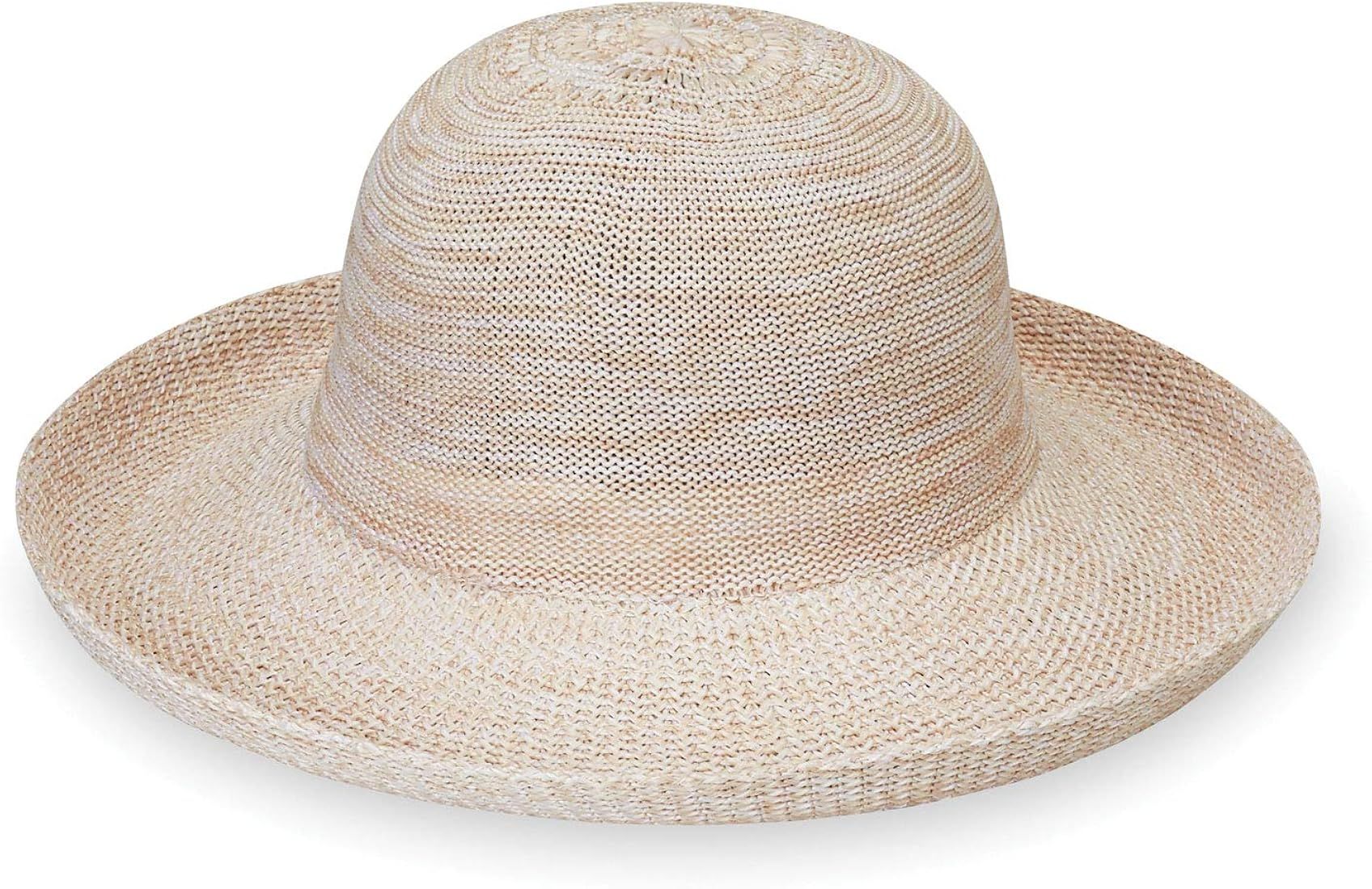 Wallaroo Hat Company Women’s Victoria Sun Hat – Ultra Lightweight, Packable, Broad Brim, Modern Styl | Amazon (US)