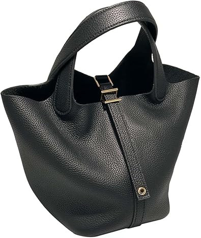 Genuine Leather-Handbags-Elegant & Fashionable-Portable,fashion-Female Bag-Lightweight for Work &... | Amazon (US)