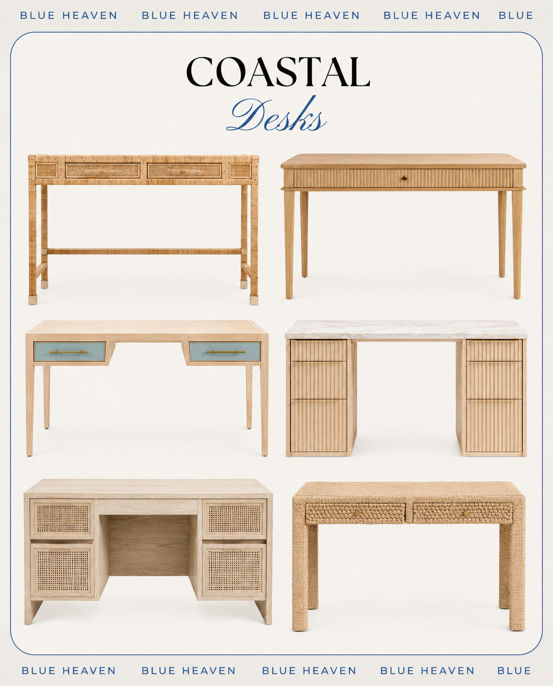 Coastal desks modern coastal homes 🙌🏻🙌🏻 #LTKSeasonal

#LTKHome 

 #LTKuk #LTKsummer #LTKhome