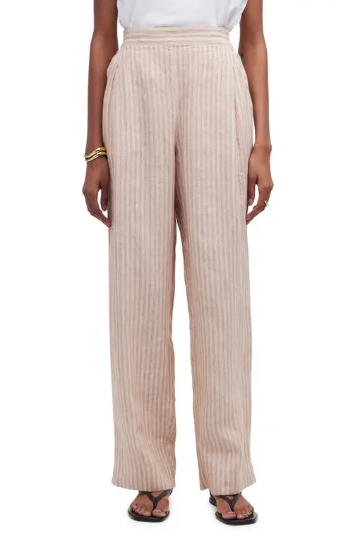 Madewell Pull-On Straight Crop Pants in Miso at Nordstrom, Size 14 | Nordstrom