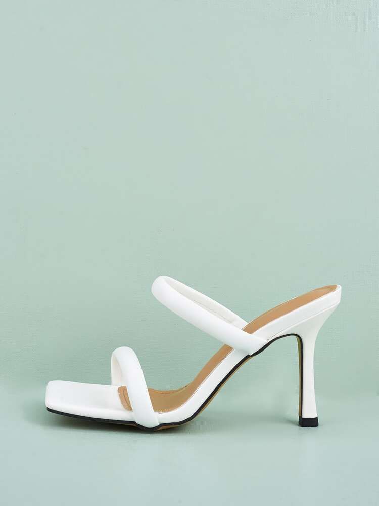 Minimalist Stiletto Heeled Mules | SHEIN