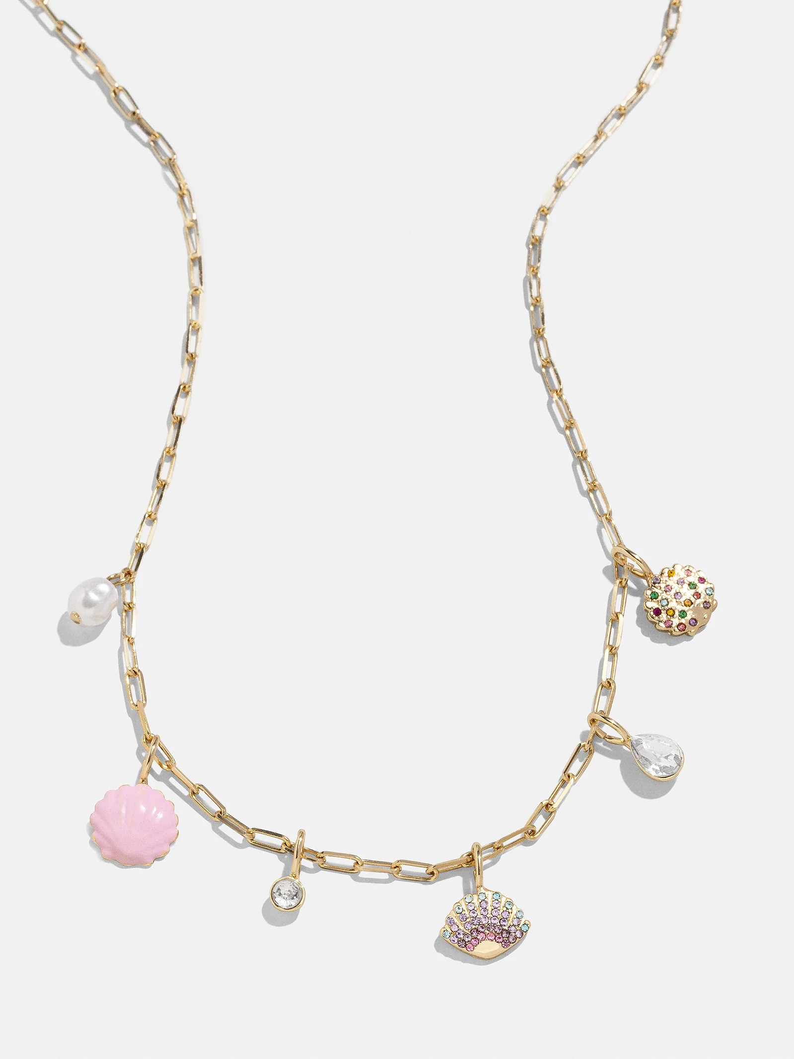You’re Spe-Shell Kids’ Charm Necklace - Seashell | BaubleBar (US)