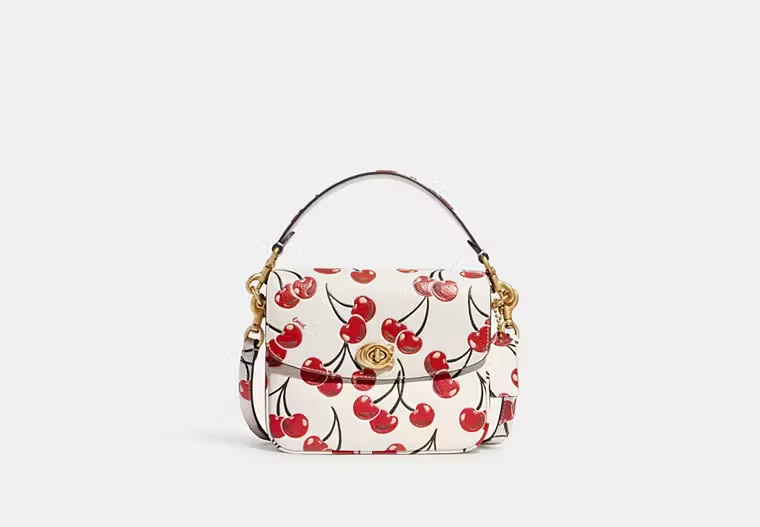 Cassie Crossbody 19 With Cherry Print | Coach (US)