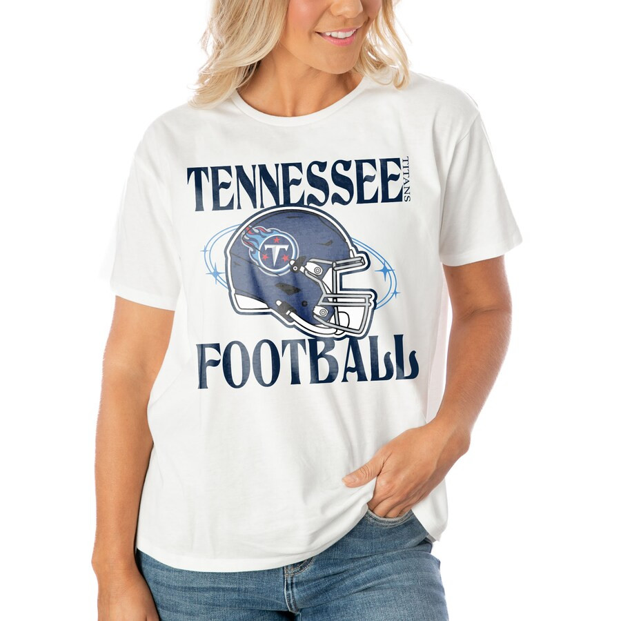 Tennessee Titans Gameday Couture Women's Victorious Vixen T-Shirt - White | Fanatics