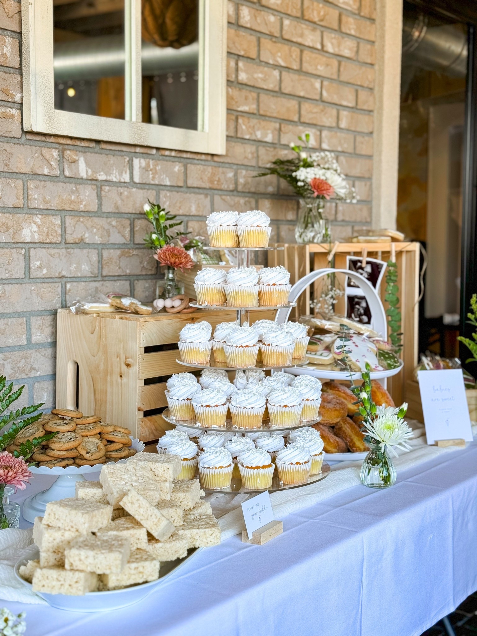 Cutest baby shower dessert bar! Wildflower theme dessert bar for baby girl. Birthday party dessert bar 

#LTKKids #LTKBaby #LTKmomlife