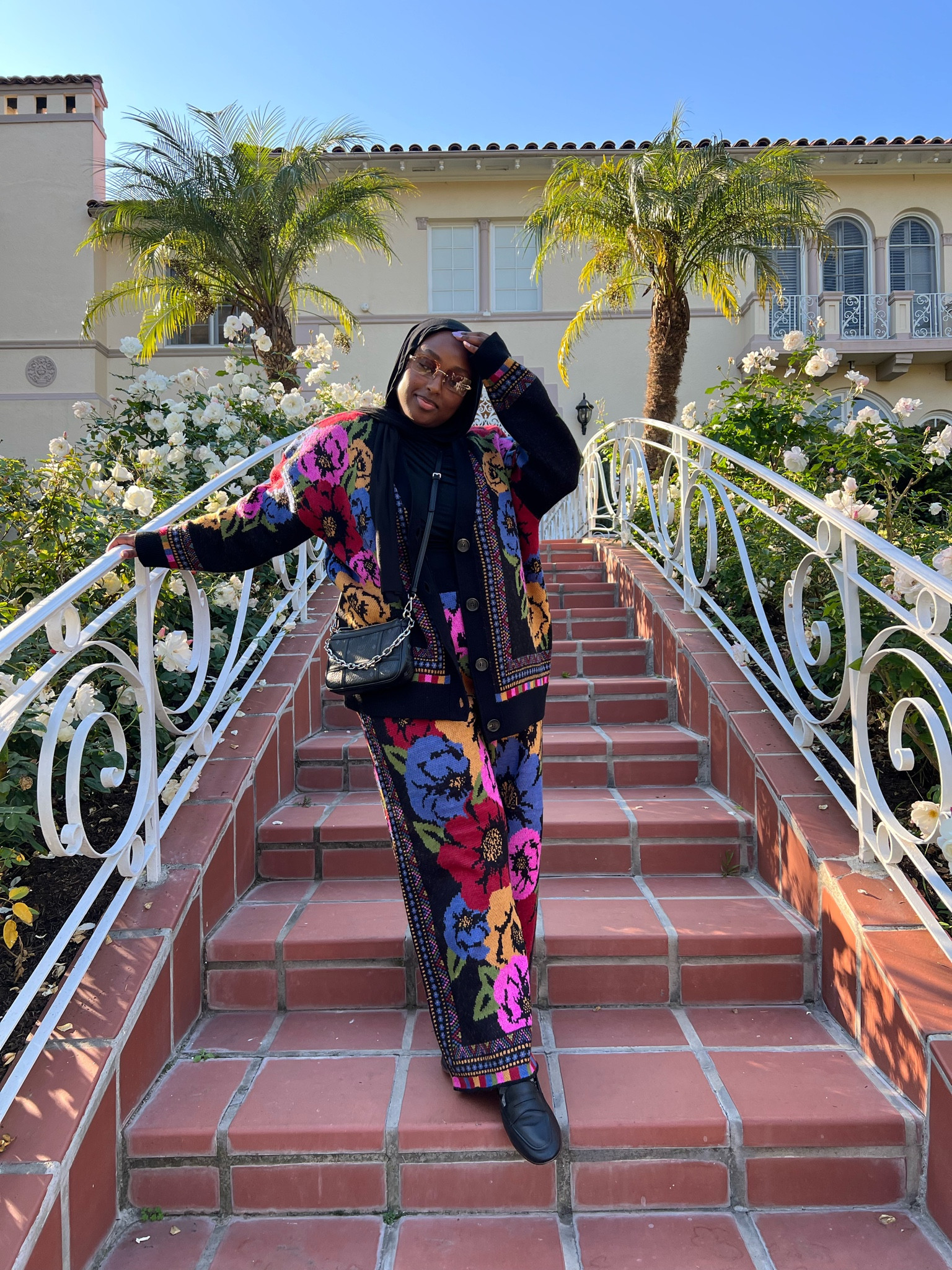 Obsessed with this Farm Rio set!

Wearing a size Large top and size XL bottom.