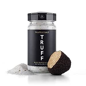TRUFF Black Truffle Salt, Fine and Coarse Sea Salt, Dried Black Summer Truffles, Specialty Season... | Amazon (US)