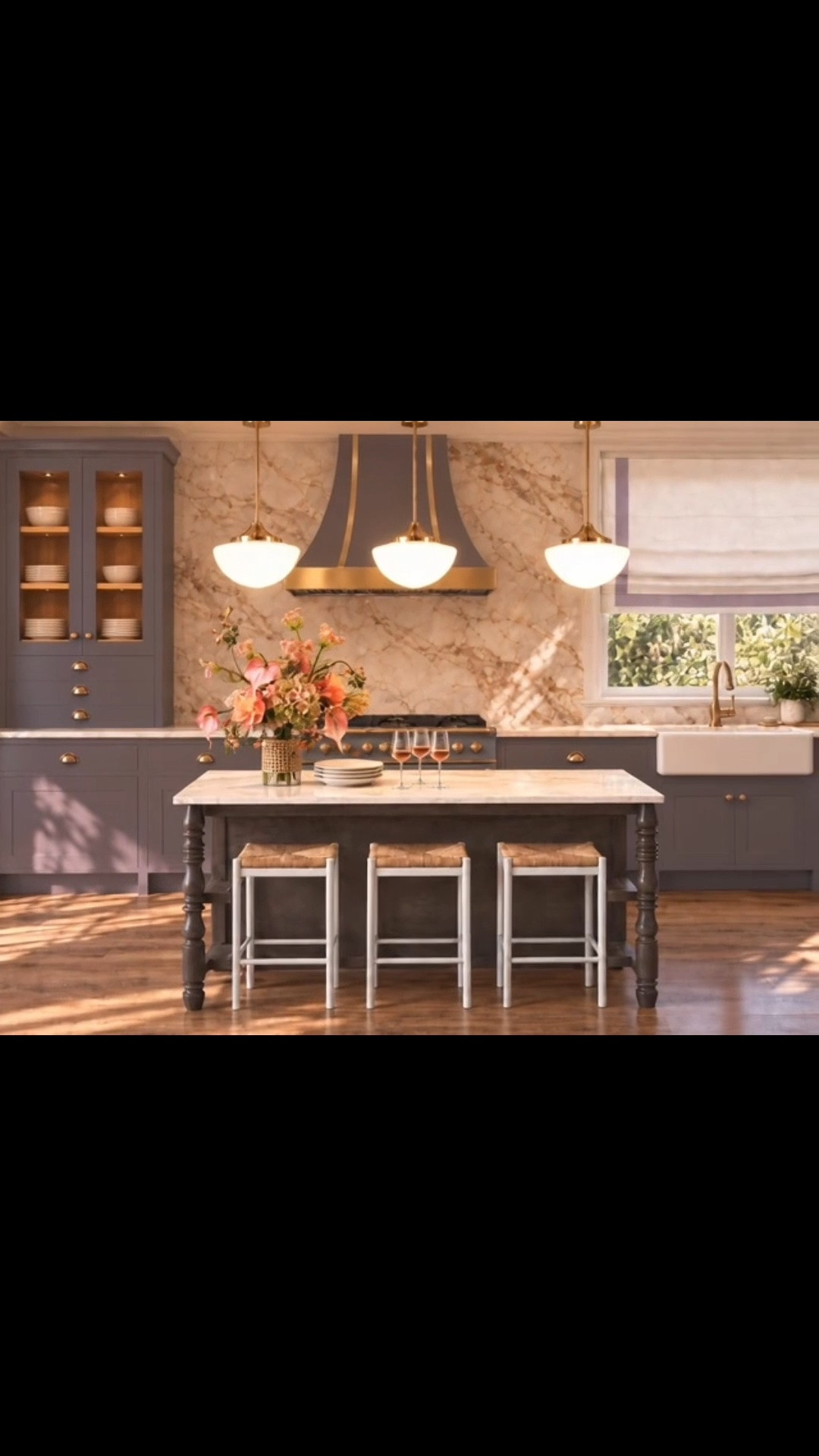 Dinner will be served here. ✨ During the holiday gathering season, the kitchen island becomes so much more than a prep space — it’s where appetizers are set out, wine is poured, dinner is served, and everyone naturally gathers throughout the evening.

I especially love the idea of using a freestanding kitchen island rather than building another block of cabinetry. A beautiful furniture-style island, like this one from Anthropologie, brings so much more personality and character into the kitchen while still giving you plenty of surface space for serving and entertaining.

Style it with statement pendant lighting, woven counter stools, a beautiful flower arrangement, stacked dinner plates, and a few wine glasses ready for guests. It instantly makes the kitchen feel warmer, more collected, and ready for the holiday season.

#KitchenIsland #FreestandingKitchenIsland #KitchenIslandDesign #KitchenDesign #KitchenInspiration #KitchenDecor #KitchenStyling #HolidayGathering #GatheringSeason #HolidayEntertaining #EntertainingAtHome #DinnerIsServed #PendantLighting #KitchenPendant #CounterStool #BarStool #FlowerArrangement #FloralArrangement #Dinnerware #WineGlass #KitchenFurniture #AnthropologieHome #ModernKitchen #InteriorDesign #HomeDecor #LTKHome #LTKSeasonal

#LTKSeasonal #LTKHome #LTKSaleAlert
