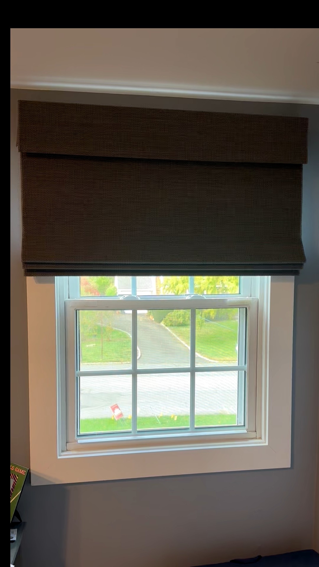 Bamboo cordless shades 
Outside mount
Blackout liner  
Color: Lead gray S04

#LTKFamily #LTKKids #LTKHome