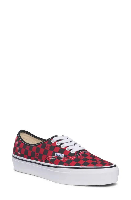 Valentino Garavani x Vans Authentic Low Top Sneaker in Rouge/Nero at Nordstrom, Size 8Us | Nordstrom