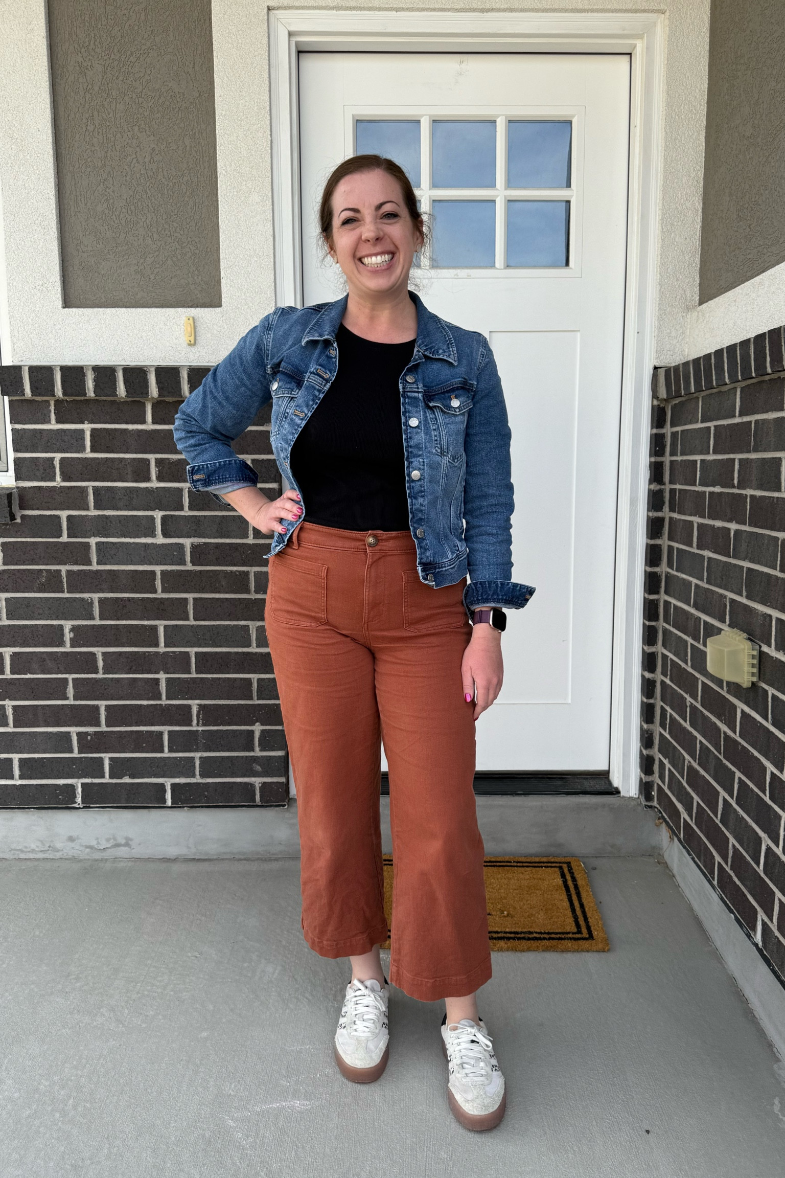 Jean jackets are a teacher staple. This one from J. Crew Factory is my favorite. In a M. 

#LTKWorkwear #LTKMidsize #LTKFindsUnder50