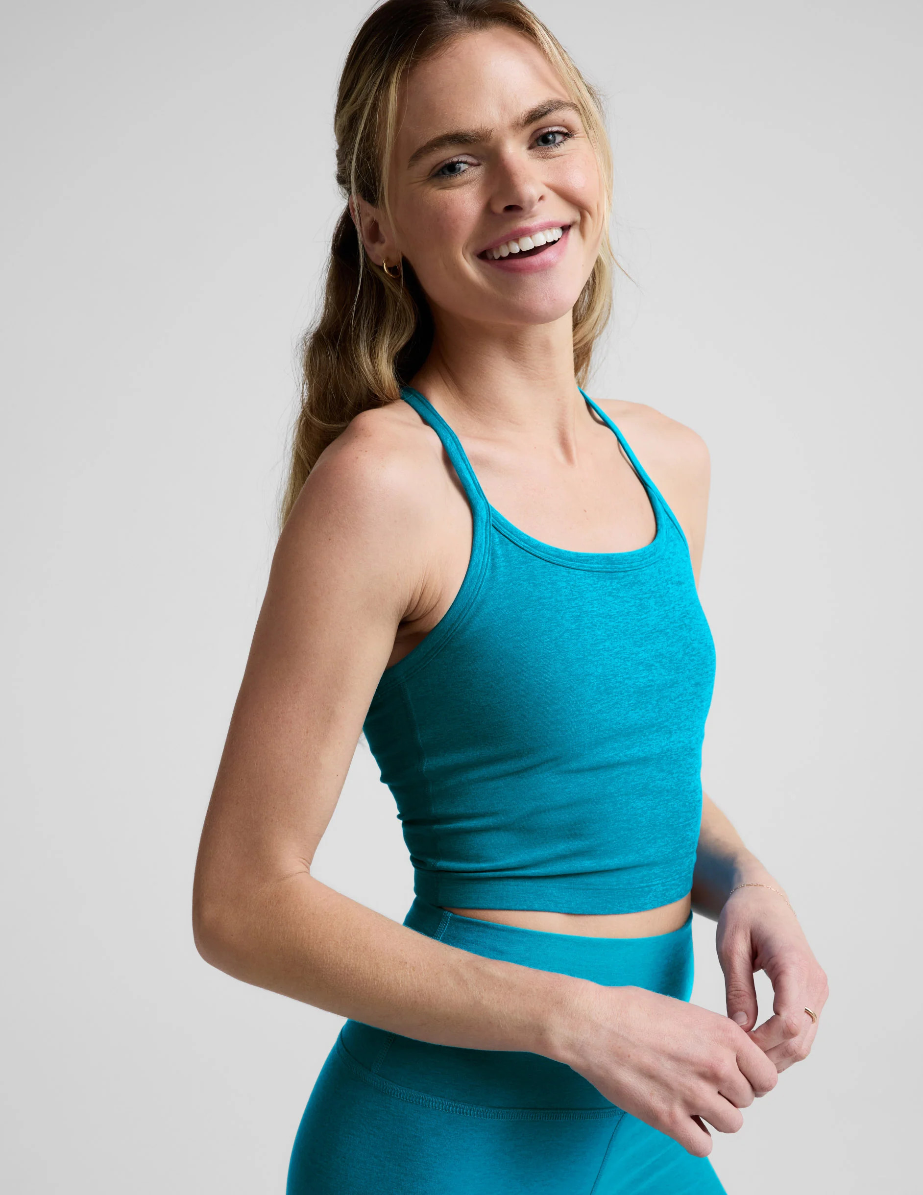 Spacedye Slim Racerback Cropped Tank | Beyond Yoga | Beyond Yoga
