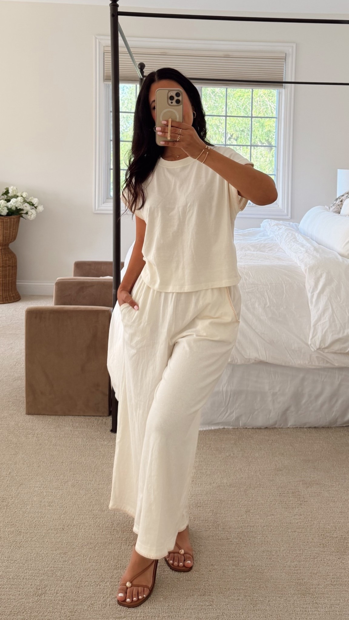 Ootd! Got this set at target but now it’s sold out, linking another one that is super similar. My sandals are from Amazon!

#LTKHome #LTKootd
