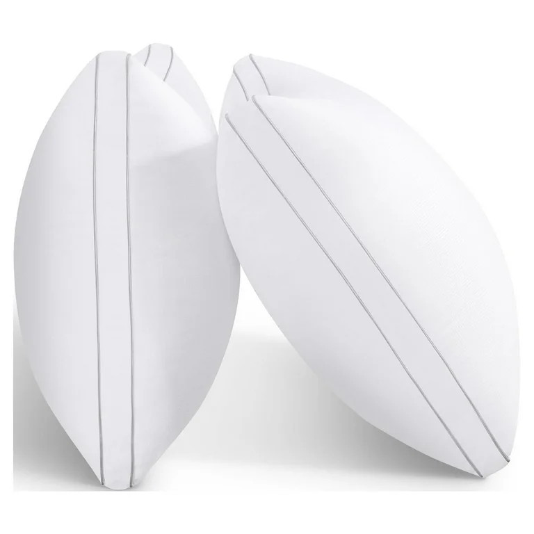 SORMAG Bed Pillows 2 Pack Down Alternative Pillows for Bed Queen Size Set of 2 Soft Hotel Collect... | Walmart (US)