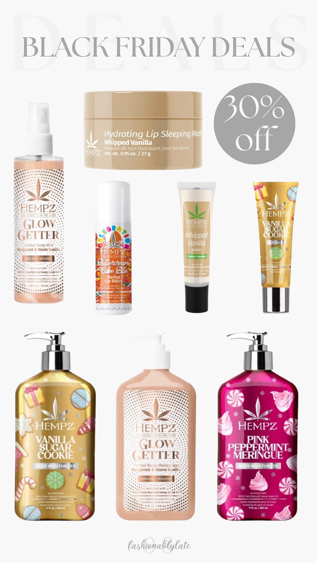 black friday deals | 30% off hempz

#LTKBeauty #LTKSaleAlert #LTKCyberWeek