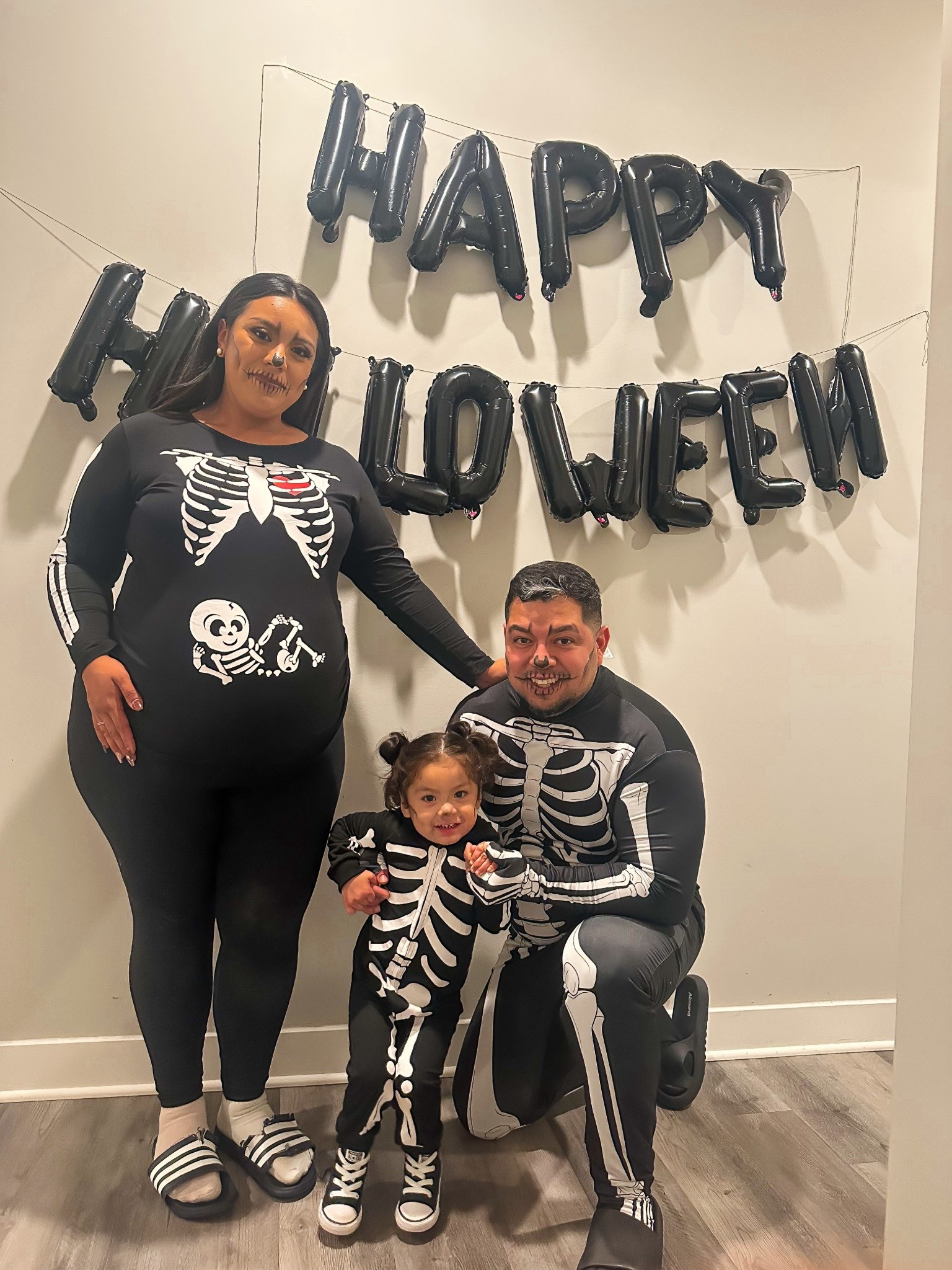 Halloween 
Halloween family 
Halloween costumes 
Halloween costume ideas 
Costume ideas 
Skeleton costume 
Skeletons 
Family costume 

#LTKHalloween #LTKBump #LTKFamily