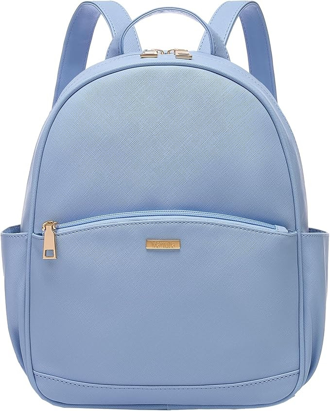Mini Backpack for Women - Leather Backpack Cute Backpacks with Multiple Pockets for Travel Colleg... | Amazon (US)