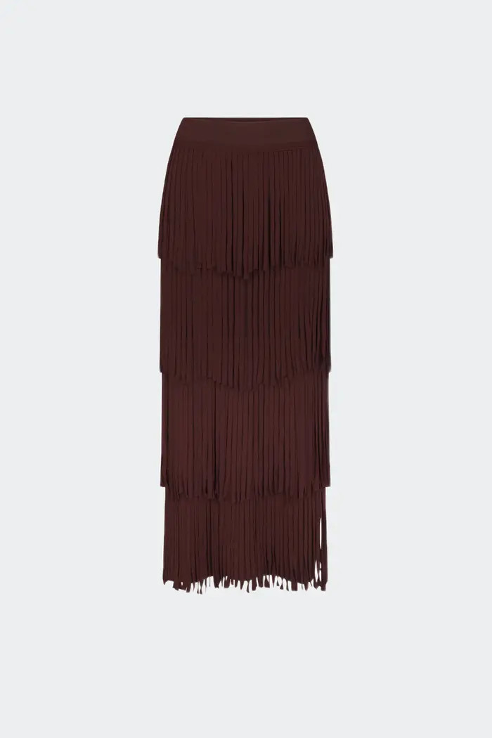 Za Za Knit Fringe Skirt | Nordstrom