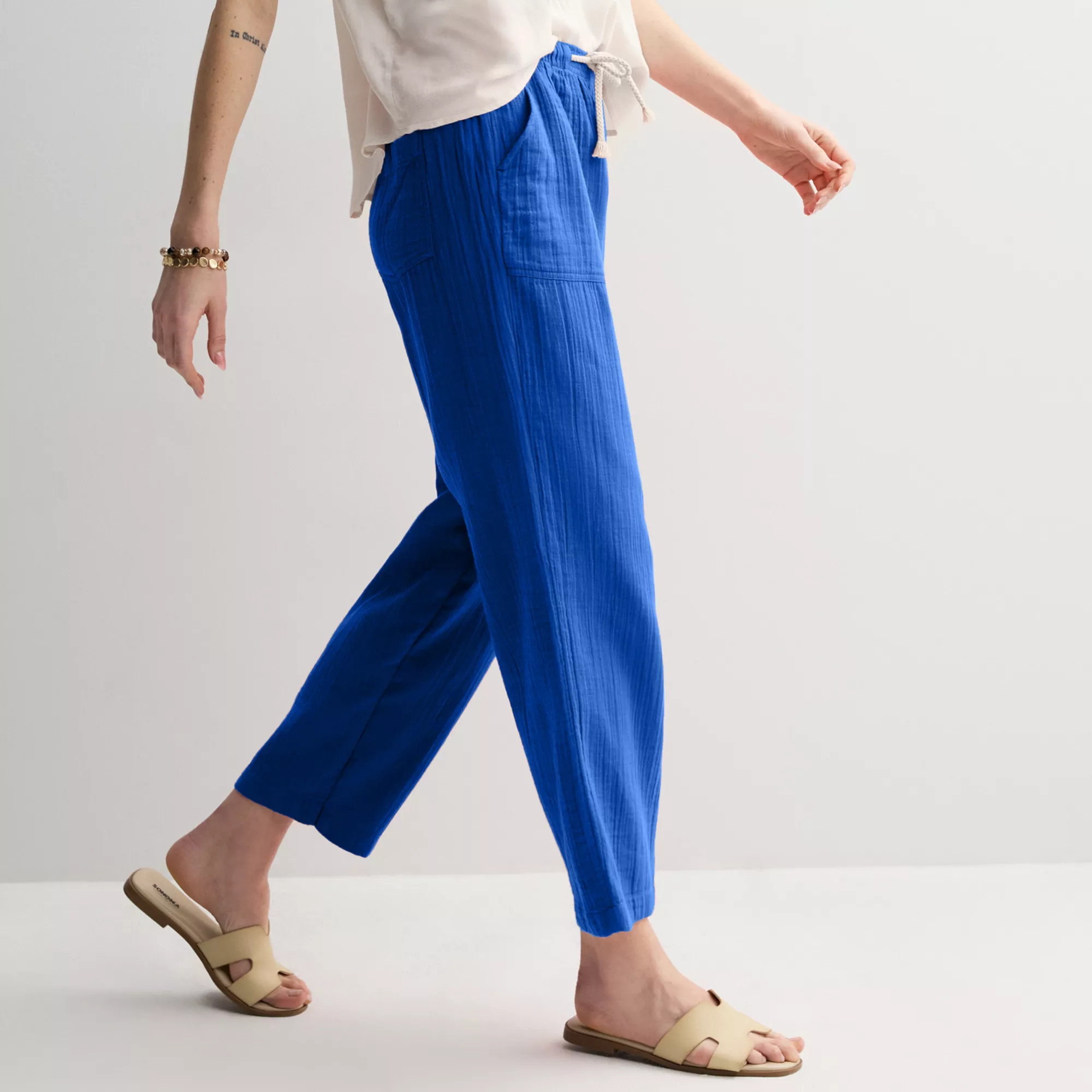 Women's Sonoma Goods For Life® Double Weave Pants | Kohl's