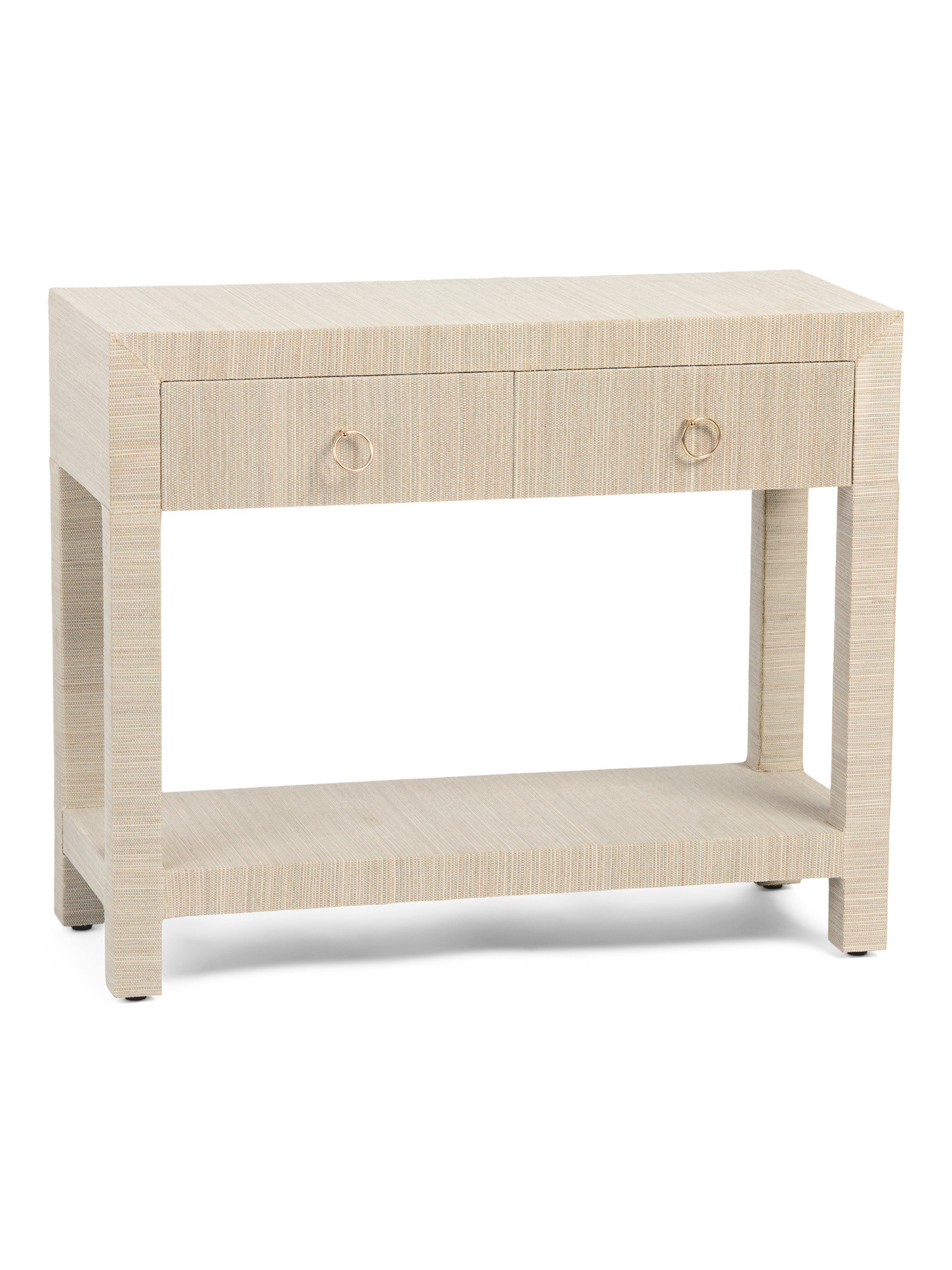32x27x13 Console Raffia 2 Drawer Table | Furniture & Lighting | Marshalls | Marshalls