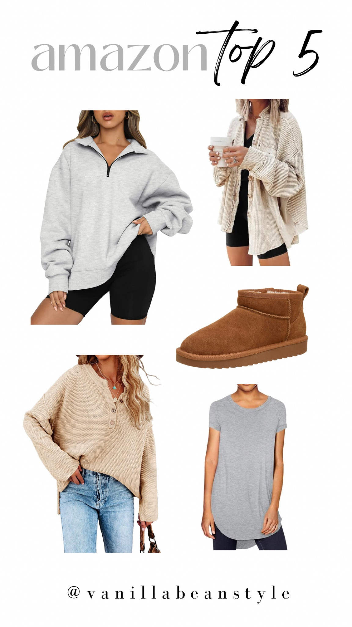 Amazon Fashion top 5

#LTKunder100 #LTKshoecrush #LTKunder50